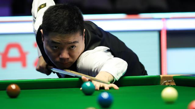 NBA直播-英锦赛四进决赛的丁俊晖vs三进决赛艾伦 数据占优